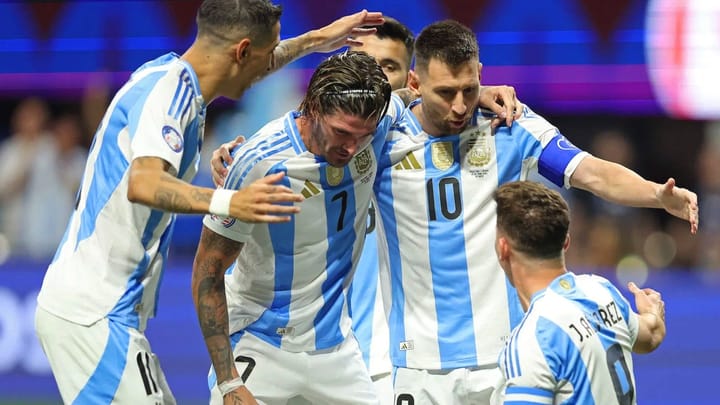 ¡Argentina se mantiene como el Líder del Grupo A!