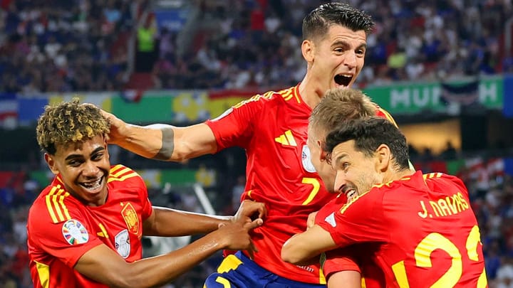 Los datos que explican el España 2-1 Francia: La Roja tuvo más precisión y controló mejor el juego